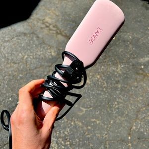 Hair straightening brush